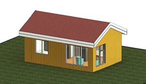 Cottage 30sqm room