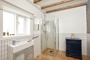Room, with a private living room on 2 floor, ocean view, shared bathroom on the first floor room