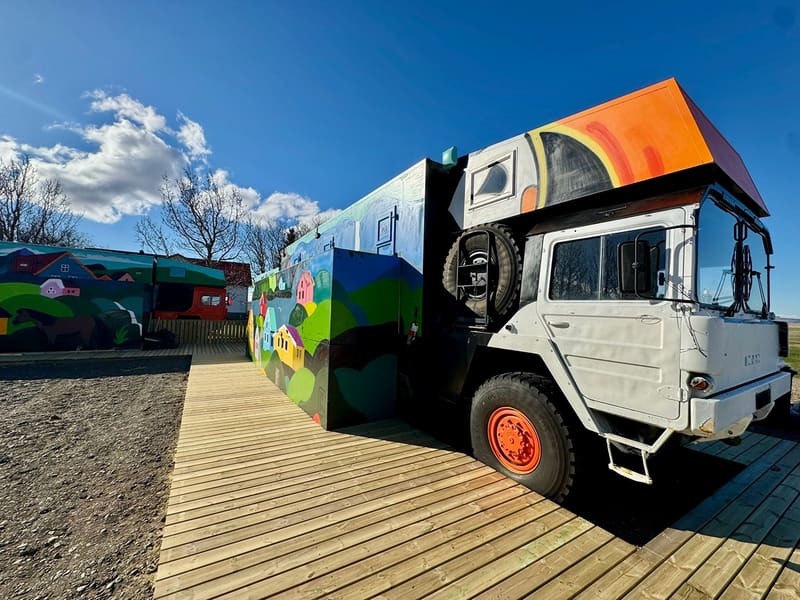Hvítá Trucks by Ourhotels Borgarfjörður West Iceland — photo 3