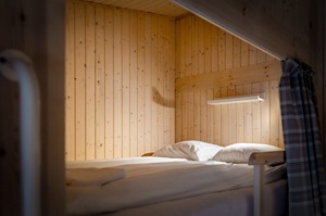 Double Bed in 8-bed Female Dormitory room