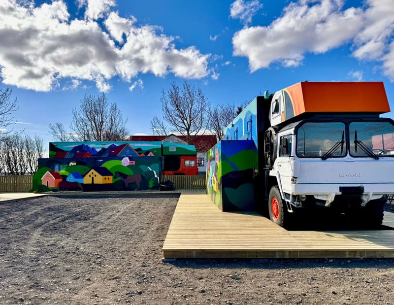 Hvítá Trucks by Ourhotels Borgarfjörður West Iceland, Borgarbyggð