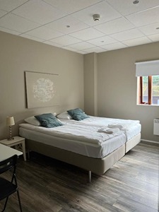 2 person room with a mountain view - shared WC room