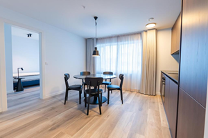 Deluxe three bedroom apartment room