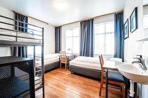 With Shared Bathroom room